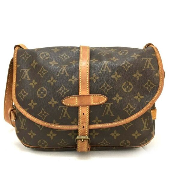 Auth Louis Vuitton Monogram Saumur 30 CrossbodyBag - Picture 2 of 12